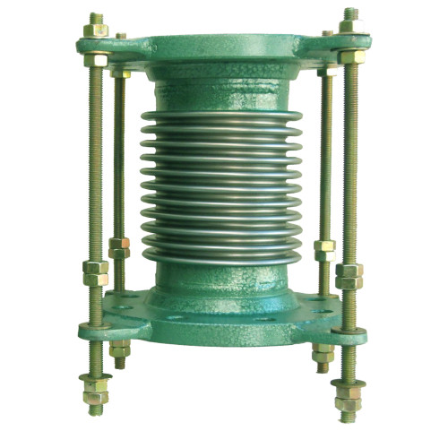 لرزه گیر آکاردئونی فلنجدار "1 اینچ PN10 ( مهاردار) فلکسور