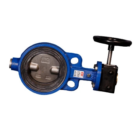 شیر پروانهای گیربکسی 4 اینچ میراب PN16 با دیسک استیل