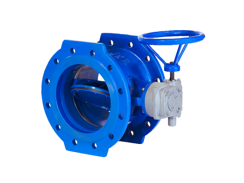 شیر پروانهای فلنجدار گیربکسی ۴ اینچ میراب PN16