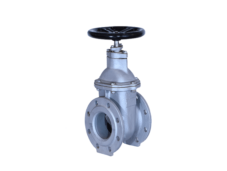 شیر کشویی زبانه فلزی 6 اینچ PN10 میراب مناسب خطوط آب شهری با فشار کم