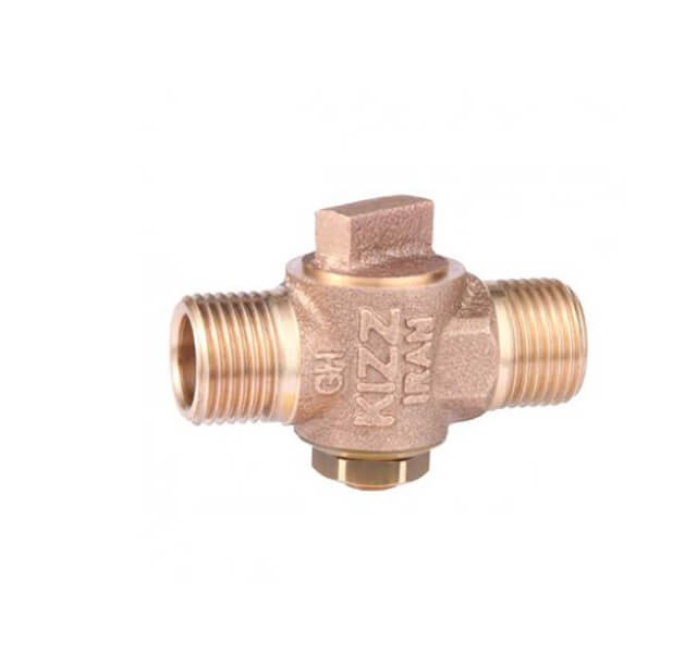 شیر شبکه برنجی فشار قوی 16 بار کیز ایران مقاوم در برابر خوردگی و دمای بالا