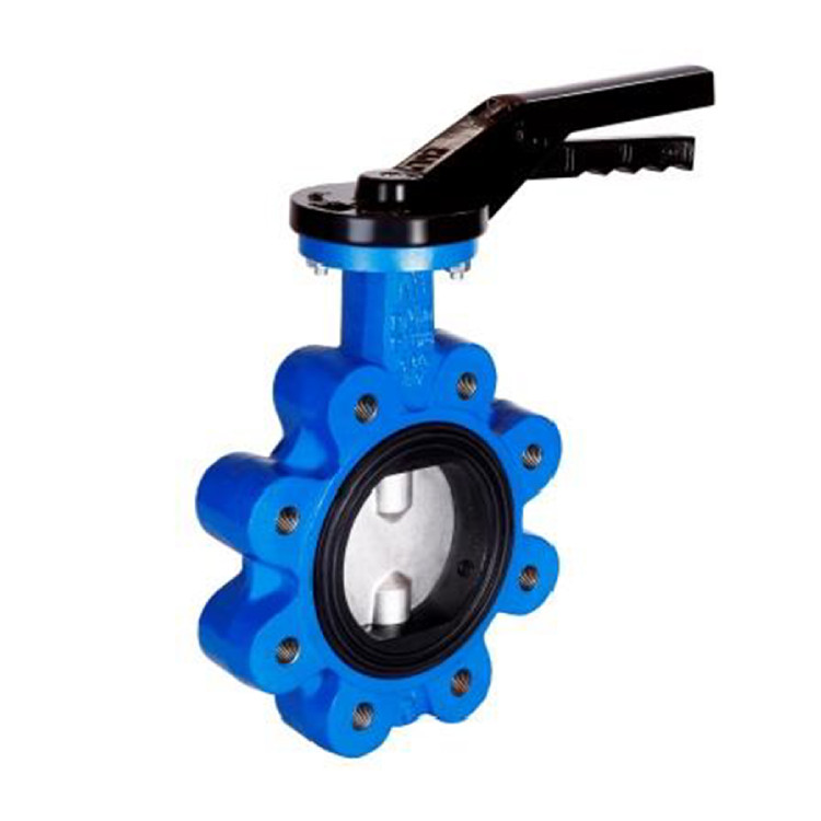 شیر پروانهای لاگ اهرمی دیسک استیل میراب PN16/PN10