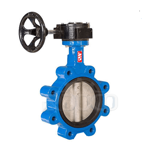 شیر پروانهای لاگ میراب گیربکسی PN16/PN10