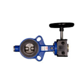 شیر پروانهای گیربکسی میراب PN16/PN10 با دیسک استیل