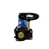 شیر پروانهای گیربکسی میراب PN16/PN106 با دیسک استیل