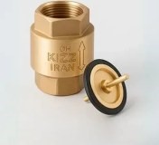 شیر یکطرفه فنری سوپاپ برنجی کیز ایران برای جلوگیری از برگشت جریان آب و سیالات